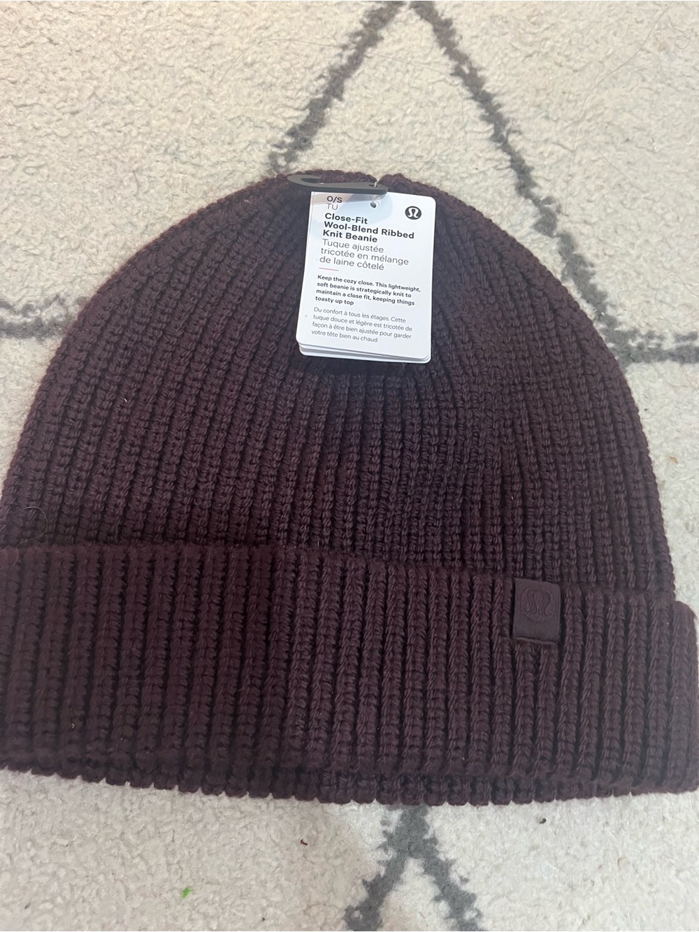 lululemon athletica Ribbed Knit Beanie - Dark Purple
